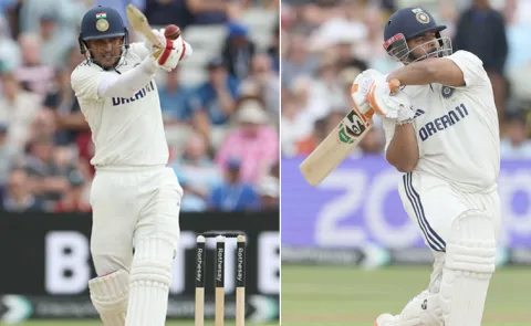 Ind vs Eng 2nd Test Day 4: Captain Gill And Pant Slams Fifties India Leads7