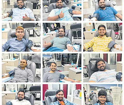 Blood donation in New Zealand on the occasion of YSR birth anniversary14