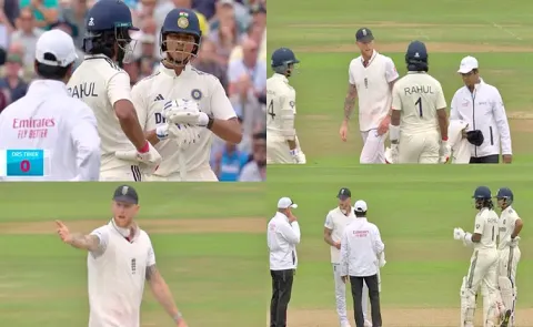 Controversy as Yashasvi Jaiswal takes DRS after timer ends, Ben Stokes charges towards umpire,
