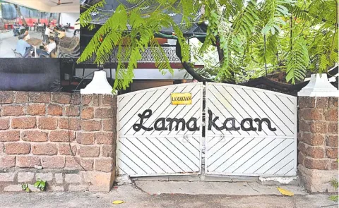 Lamakaan is an open cultural space in Hyderabad