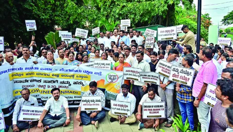 ఎల్లో లైన్‌లో మెట్రో రైళ్లను నడపాలి