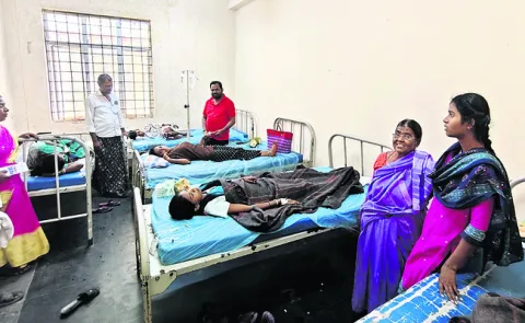 కలుషిత నీరు కలకలం 