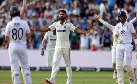 ENG VS IND 2nd Test Day 5: Team India Need 4 Wickets To Win At Lunch