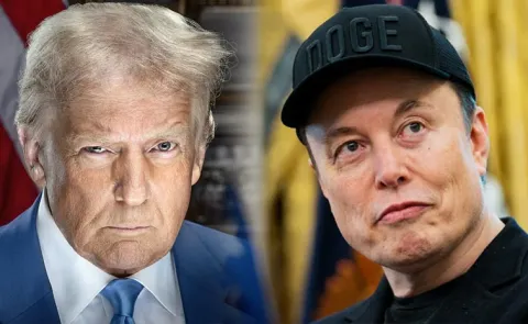 Donald Trump Reacts On Elon Musk America Third Party13