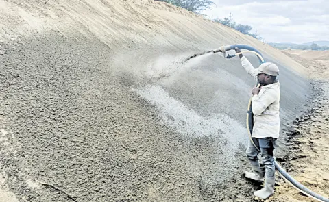 Contractor self-interest in Punganur sub-canal lining works