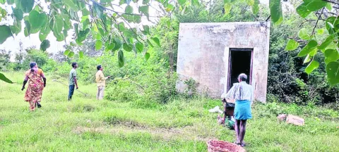 బౌద్ధక్షేత్రంలో  పాముల భయం