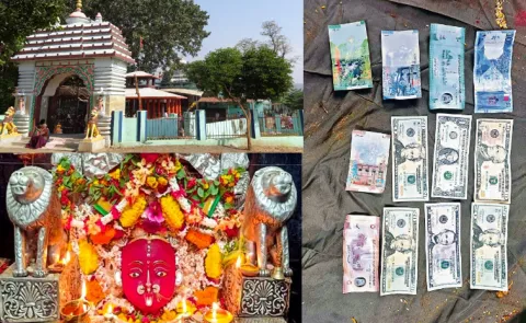 Majhi Gouri Rayagada hundis revenue Rs.1crore foreign currency