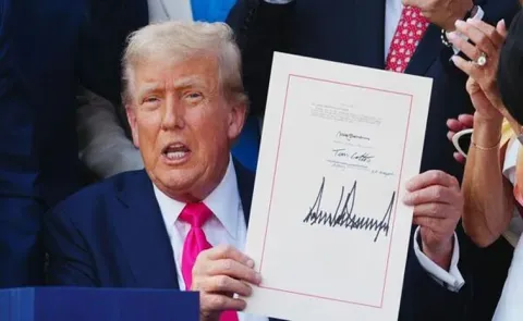 Donald Trump Announces 25percent Tariffs on Japan and South Korea