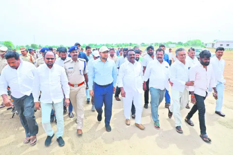 సీఎం సభకు ముమ్మర ఏర్పాట్లు చేస్తున్నాం