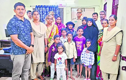 అదృశ్యం కేసులో పది మంది ఆచూకీ గుర్తింపు 