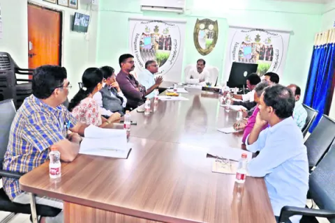 పకడ్బందీగా స్నాతకోత్సవ ఏర్పాట్లు 