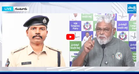Ambati Rambabu Mass Warning To Chittoor SP Manikanta 1