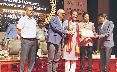 Bharathi Cement Awarded Five Star Rating