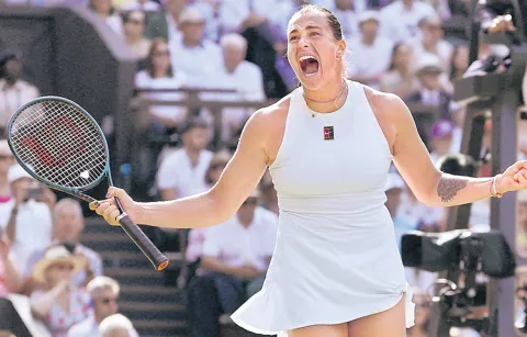 Belarusian star Sabalenka in Wimbledon semis6