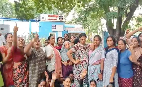 Tdp Leaders Cheated Hijras By Promising To Give Them House Site Pattas6