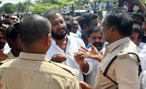 Illegal Cases Against Ysrcp Leaders In Nellore District1