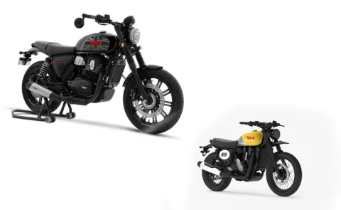 BSA Scrambler 650 and Bantam 350 Details