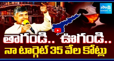 Chandrababu Targets 35000 Crores On Liquor Danda 1