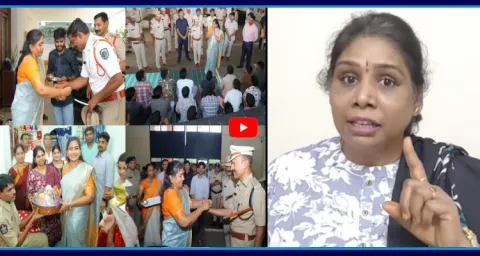 Mass Counter To Home Minister Vangalapudi Anitha Over Action 1