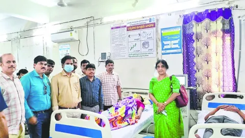 తాండూరు ఆస్పత్రికి మిషన్లు 