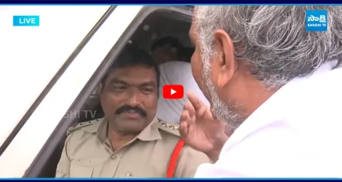 YSRCP Sudheer Reddy Argue With Kadapa SP Ashok 1