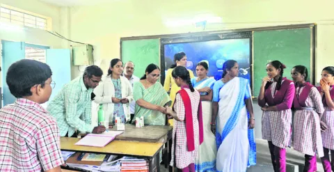 91.12 శాతం ఆల్బెండజోల్‌ మాత్రల పంపిణీ 
