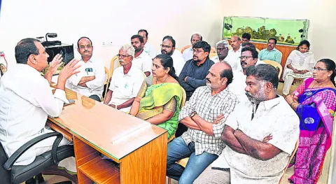 అనుబంధ విభాగాలు చురుగ్గా పనిచేయాలి