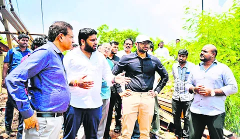 త్వరలో కై లాసగిరిపై గ్లాస్‌ బ్రిడ్జి