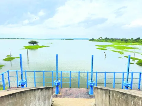 పోచారం ప్రాజెక్టుకు జలకళ