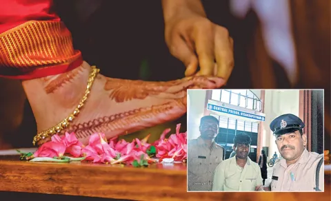 newlywed bride incident in visakhapatnam
