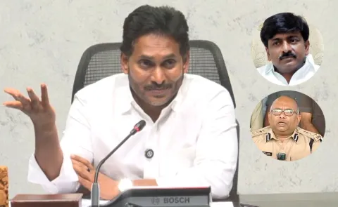 YS Jagan Serious Comments On Btech Ravi And DIG Praveen