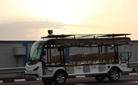 IIT Hyderabads AI driverless buses ferry 10000 passengers days after launch