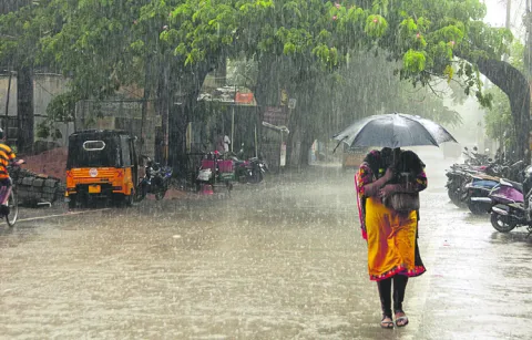 Heavy rains in South Coast and Rayalaseema