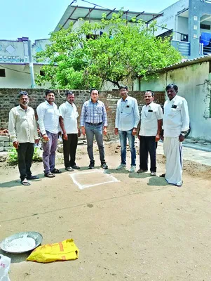 831 ఇళ్లకు ఒకేసారి ముగ్గు 