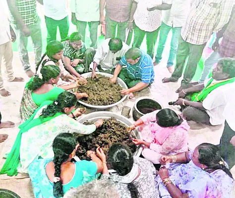 సేంద్రియ ఎరువుల తయారీపై శిక్షణ 