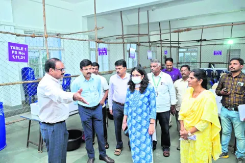 కౌంటింగ్‌కు  పటిష్ట భద్రతా ఏర్పాట్లు 