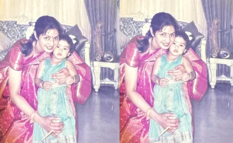 Star Actress Childhood pics Goes Viral With Her Mother Goes Viral
