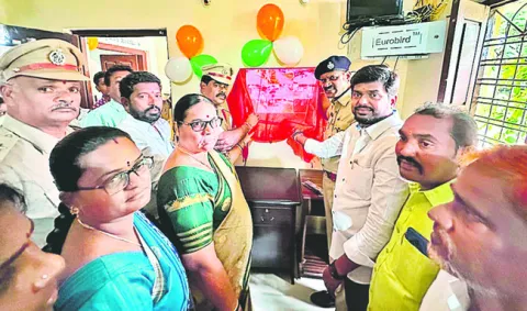 సీసీకెమెరాల ఏర్పాటుతో నేరాల కట్టడి 