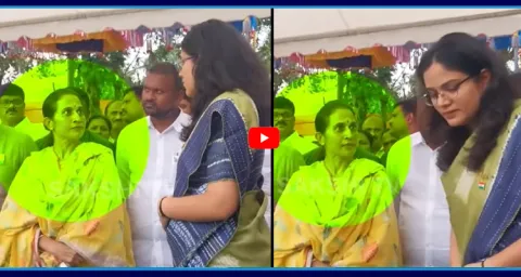 MLA Madhavi Reddy Lashes Out At IAS Aditi Singh  1