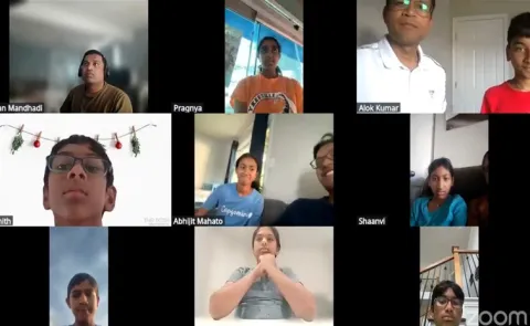 Robotic Workshop for Telugu Students By NATS13