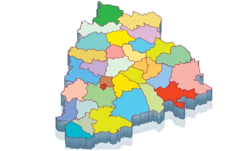 Different arguments being heard on the division of Telangana districts5
