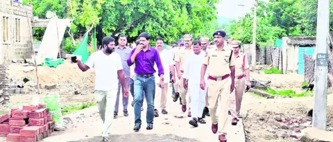 సీఎం పర్యటనకు ఏర్పాట్లు