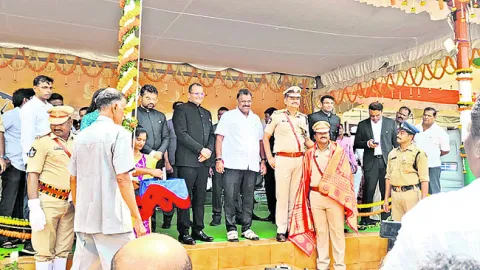 నగర పోలీస్‌కు ఇండియన్‌ ప్రెసిడెన్సీ మెడల్‌ 