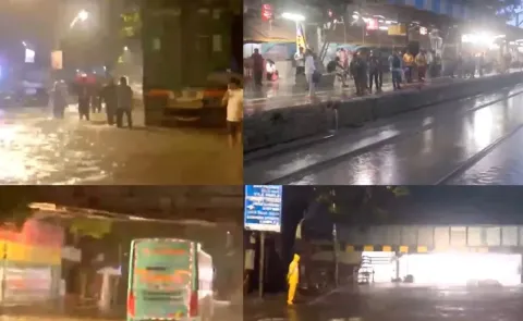 Mumbai Rains 2 Dead in Landslide