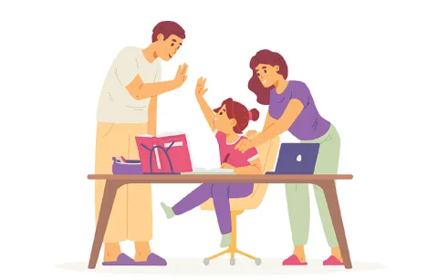 Students sharing the greatness of their parents12