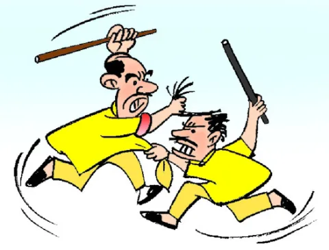 తెలుగు తమ్ముళ్ల కుమ్ములాట 