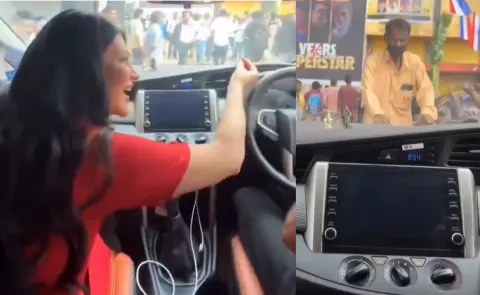Shruti Haasan Stopped By Guard Coolie Theatre
