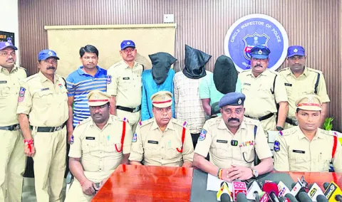దోపిడీ దొంగల ముఠా అరెస్ట్‌