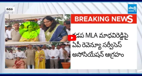 AP Revenue Services Association Angry On MLA Madhavi Reddy 1