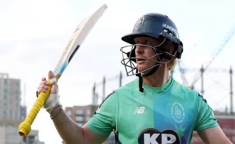Jordan Cox Played Blasting Innings In A Match Against Welsh Fire In The Hundred League